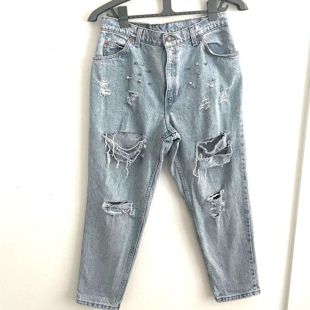 Levi's Light Blue High Rise Women Jeans